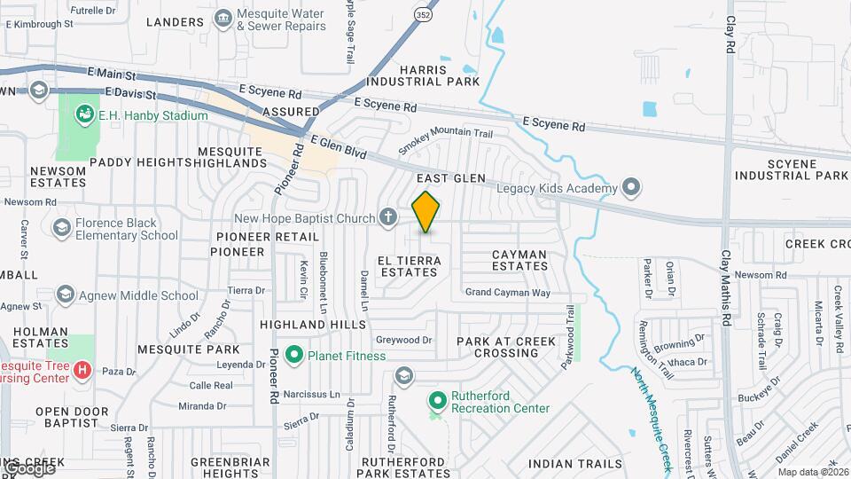 612 Coolwood Ln Map and Location Details