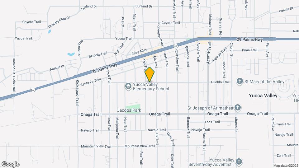 55759 Pueblo Trail Map and Location Details