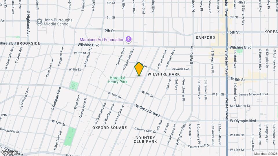 852 Lorraine Blvd Mapa y Detalles de la Ubicación