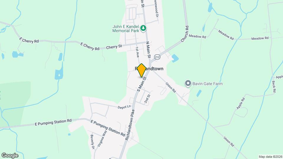 118 S Main St Mapa y Detalles de la Ubicación