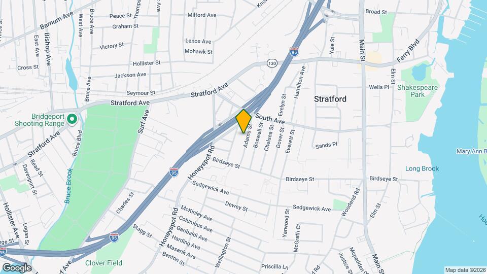 108 Adams St Map and Location Details