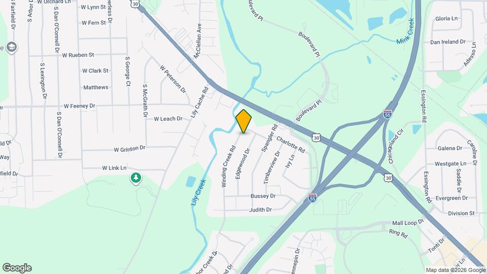 16409 Winding Creek Rd Map and Location Details