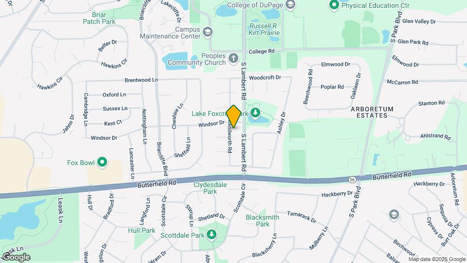 23W234 Edgewood Ct Map and Location Details