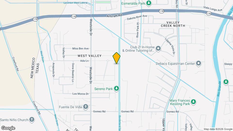 5960 Mohegan Sun St Map and Location Details