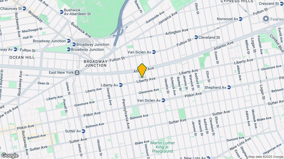 445 Liberty Ave Map and Location Details