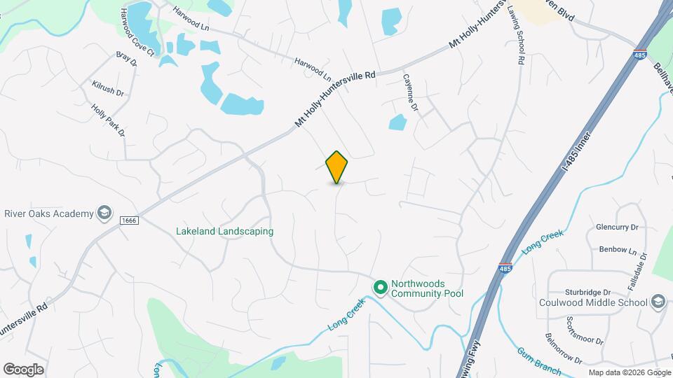 2011 Misty Vale Rd Map and Location Details