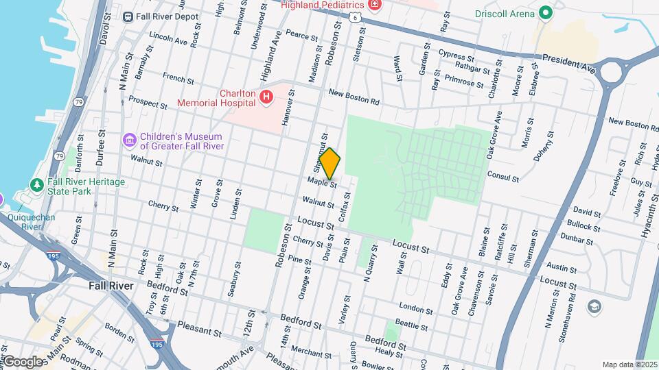 949 maple street, Unit 1st Floor Map and Location Details