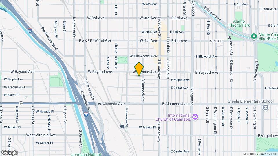 125 W Maple Ave Mapa y Detalles de la Ubicación