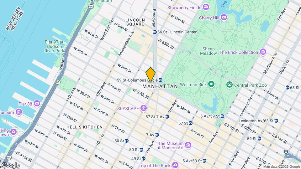 One Central Park Mapa y Detalles de la Ubicación