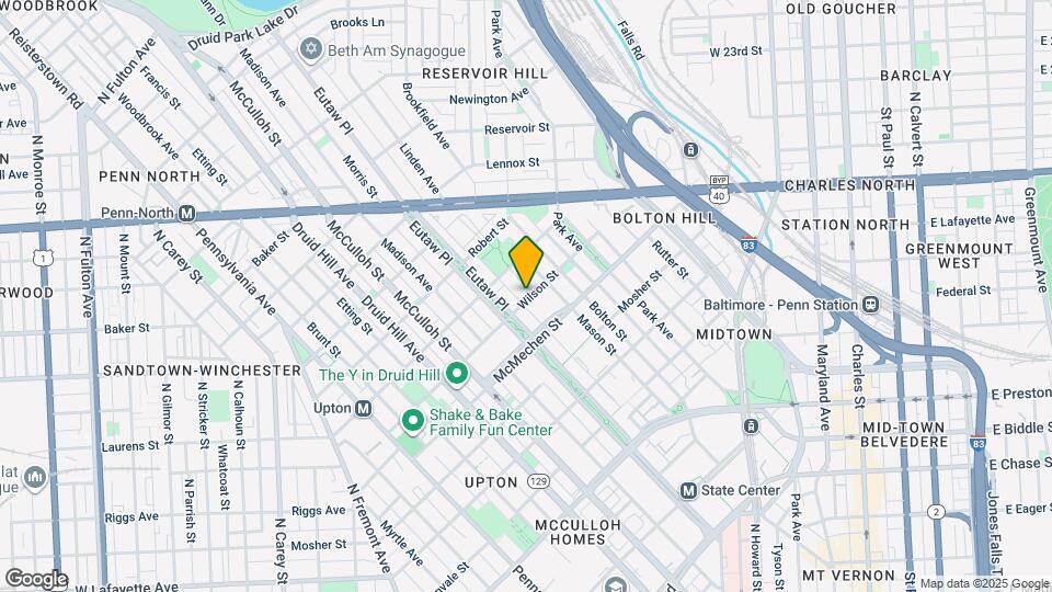 1700 Linden Ave, Unit 1 Map and Location Details