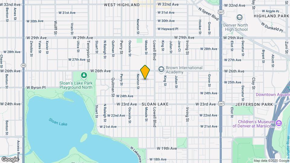2485 Meade St Map and Location Details