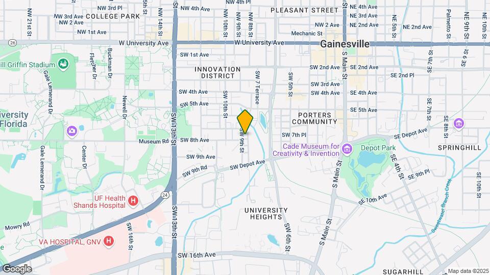 723 SW 9th St Map and Location Details