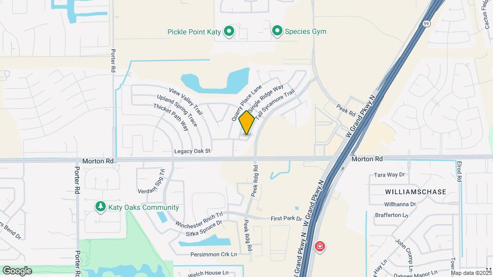 3107 Tall Sycamore Trail Map and Location Details