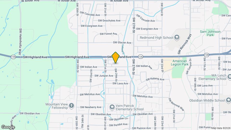2976 SW Indian Cir Map and Location Details