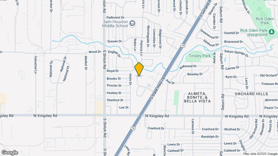 2724 Patricia Ln Map and Location Details