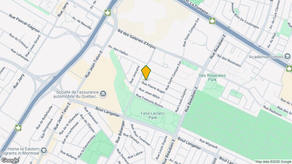 6835 Pierre-Auger Rue Map and Location Details