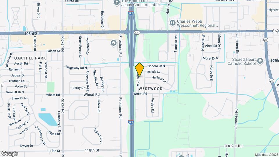 5839 Sonora Dr W Map and Location Details