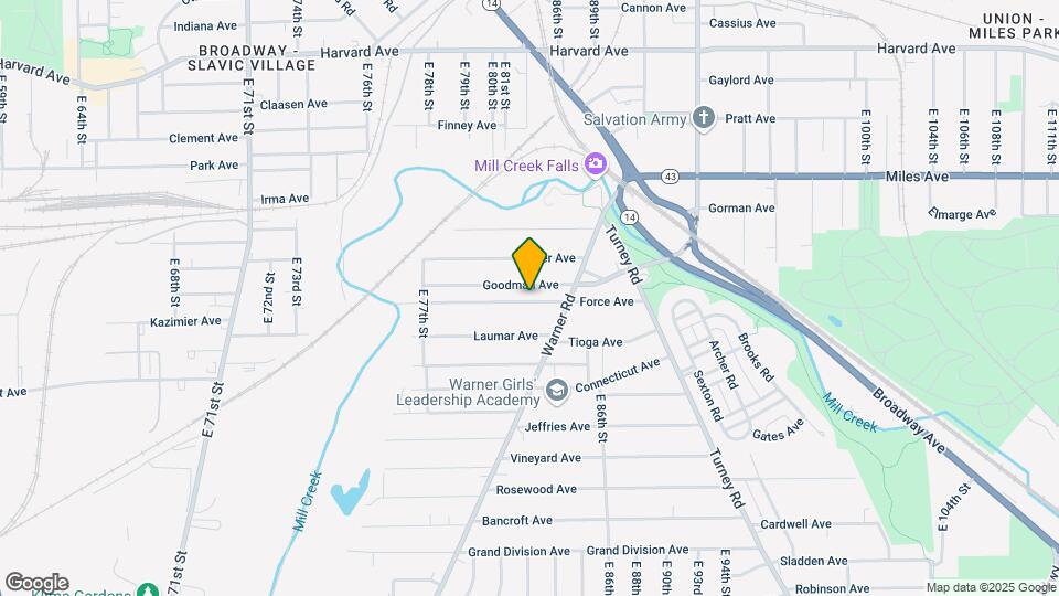 8205 Force Ave Map and Location Details