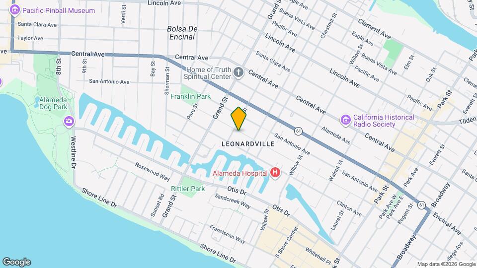 1810 San Jose Ave Mapa y Detalles de la Ubicación