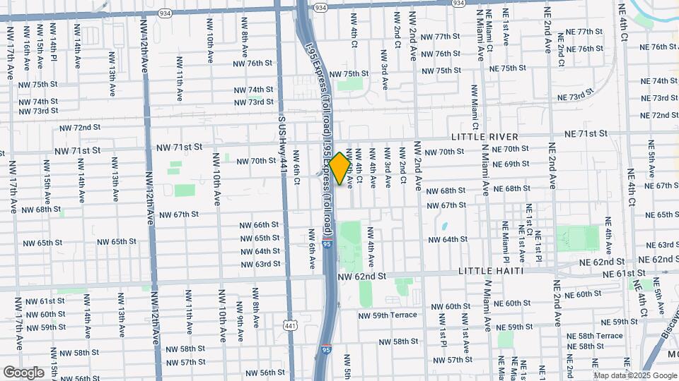 6747-6753 NW 5th Ct Map and Location Details