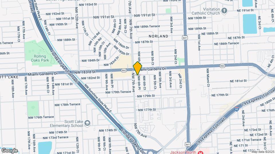18200 NW 6th Pl Map and Location Details