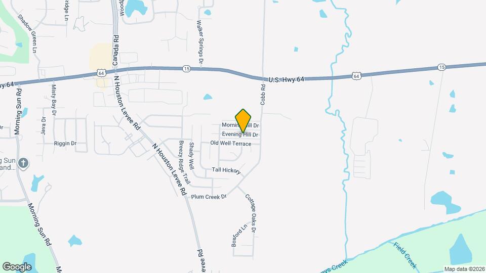 10221 Eveninghill Dr Mapa y Detalles de la Ubicación