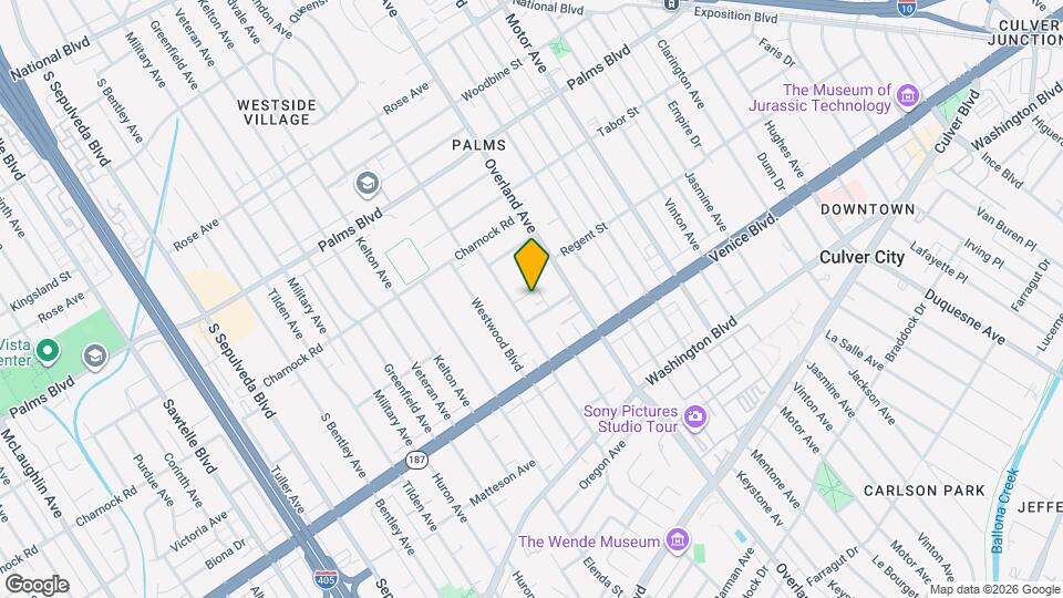 3713 Selby Ave Map and Location Details