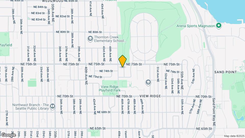 7333 46th Ave NE Map and Location Details