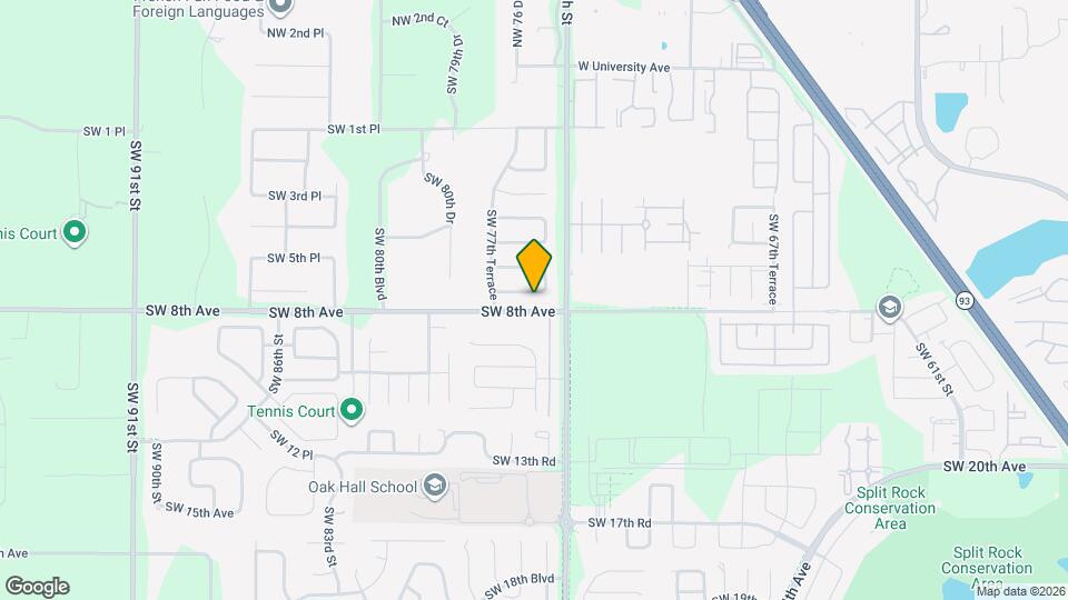 7605 SW 7th Pl Map and Location Details