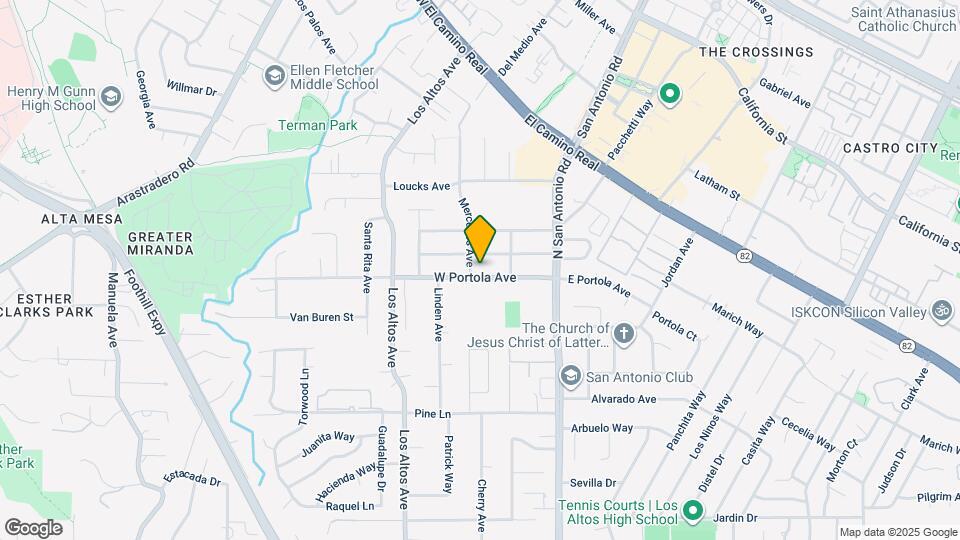 159 W Portola Ave Map and Location Details