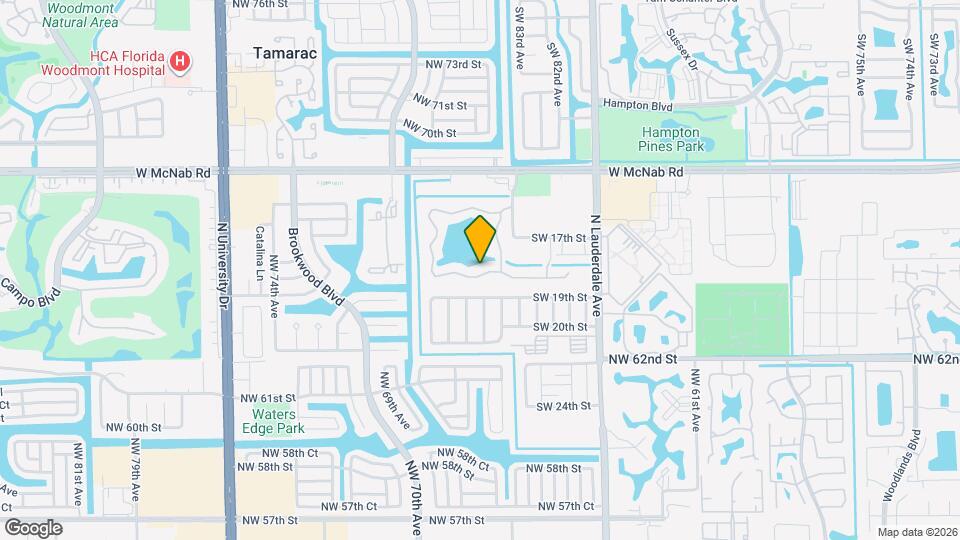 8351 S Coral Cir Map and Location Details