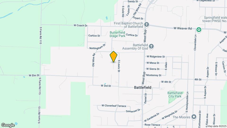 5338 S Hutchinson Ct Map and Location Details