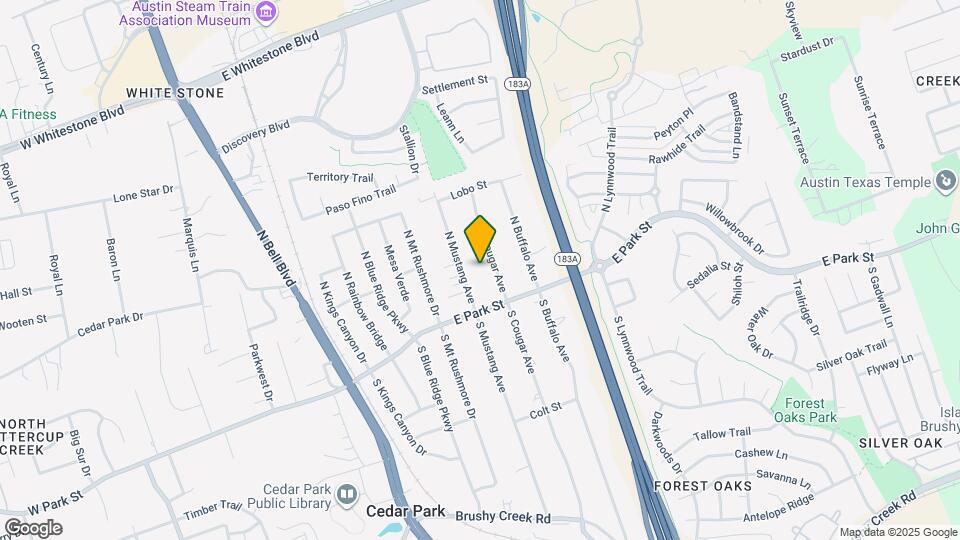 1504 Krienke Ranch Rd Map and Location Details