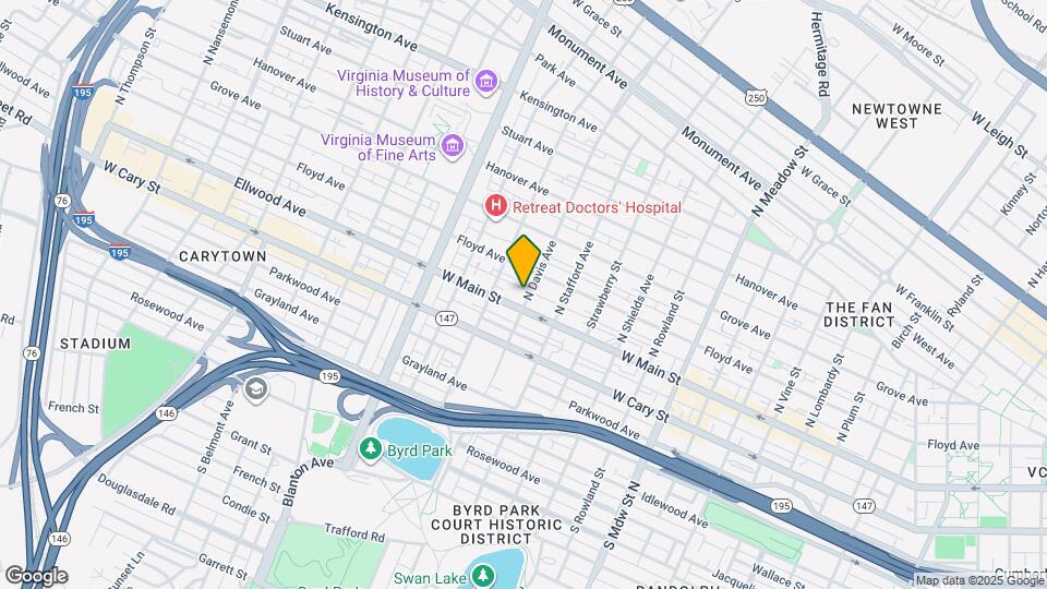 14 N Davis Ave Map and Location Details