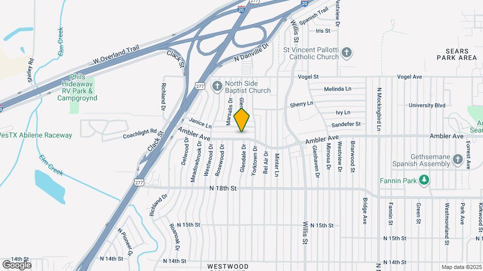 3682 Ambler Ave Map and Location Details