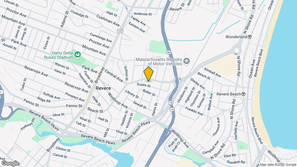 89 Eustis St Map and Location Details