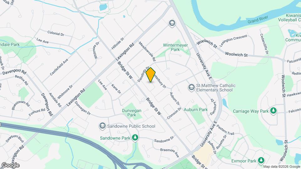 254 Camille Crescent Map and Location Details