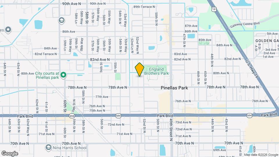 7911 52nd Way N Map and Location Details