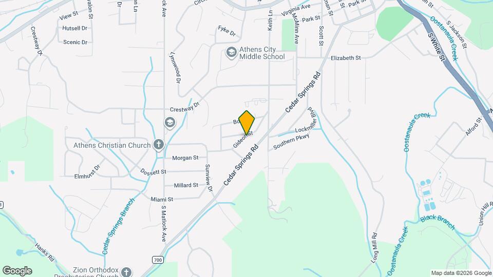 603 Gideon St Map and Location Details