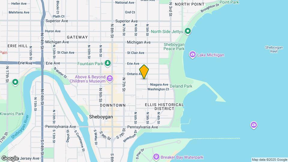 508 Niagara Ave, Unit A Map and Location Details