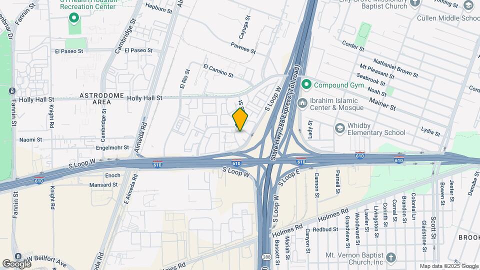 San Marin Houston Mapa y Detalles de la Ubicación