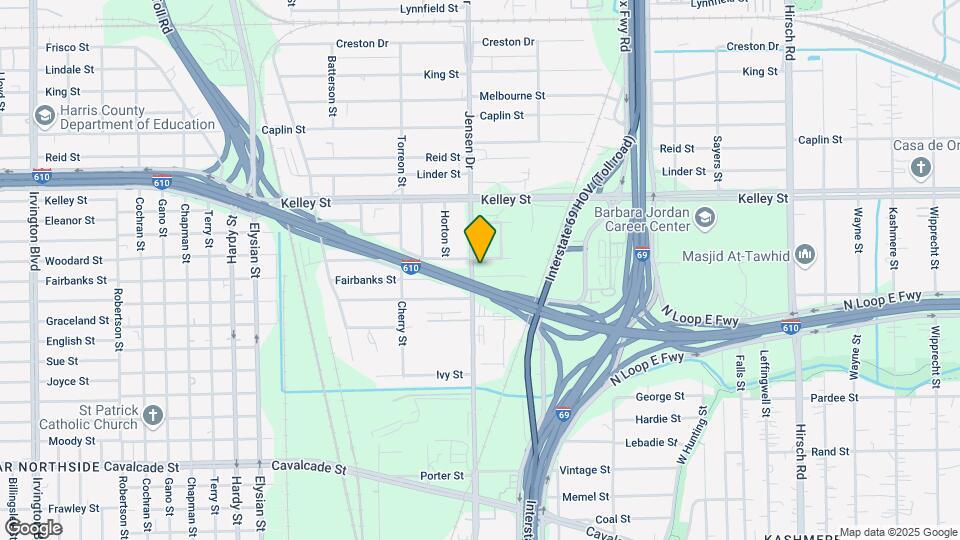 5504 Jensen Dr Mapa y Detalles de la Ubicación