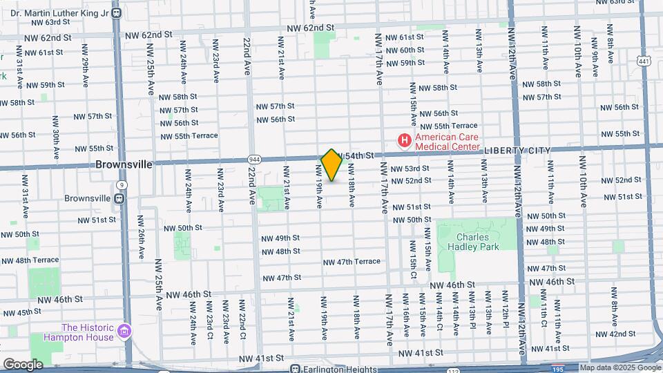 1860 NW 52nd St Map and Location Details