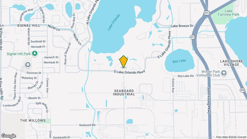 4125 S Lake Orlando Pkwy Map and Location Details