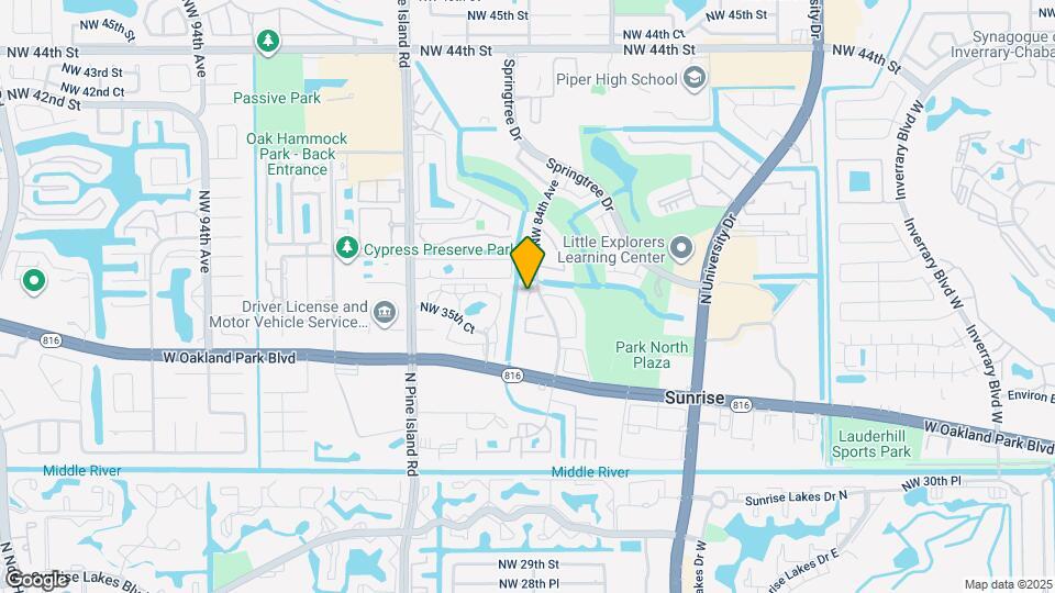 3741 NW 84th Ave Map and Location Details