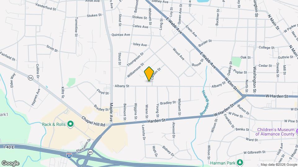 337 Albany St Map and Location Details