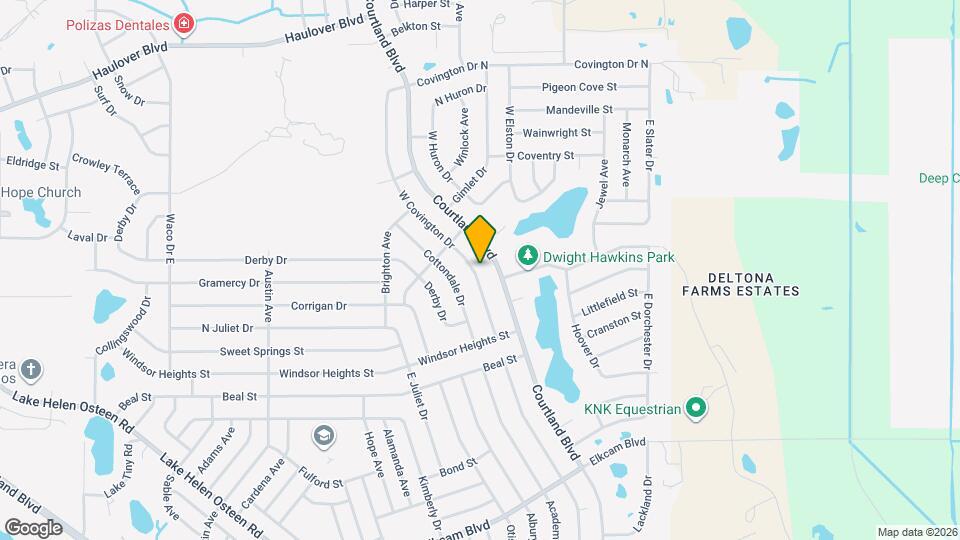 2741 W Covington Dr Map and Location Details