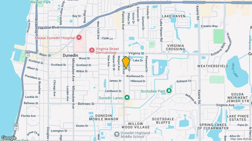 701 Patricia Ave Mapa y Detalles de la Ubicación