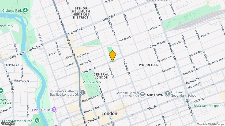 353 Central Ave Map and Location Details