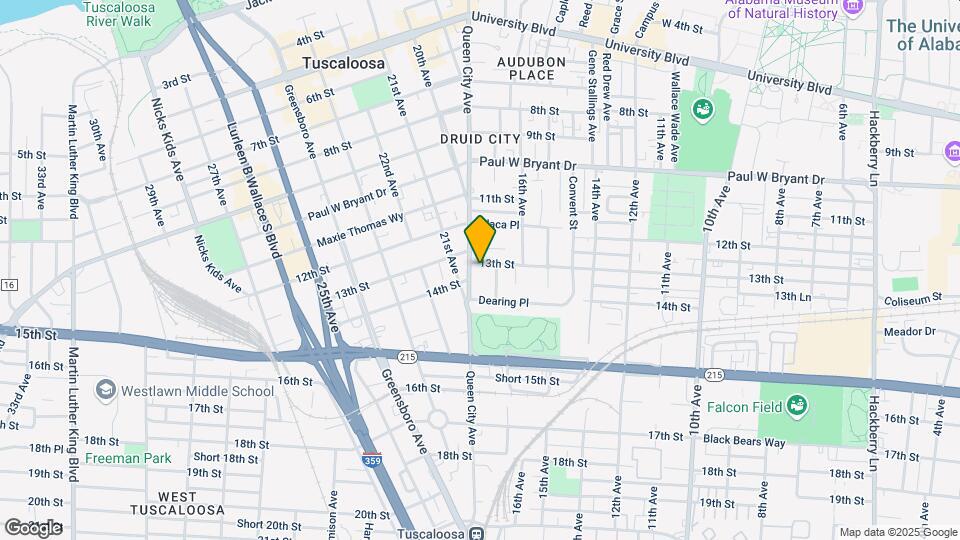 1717-1719 13th St Map and Location Details